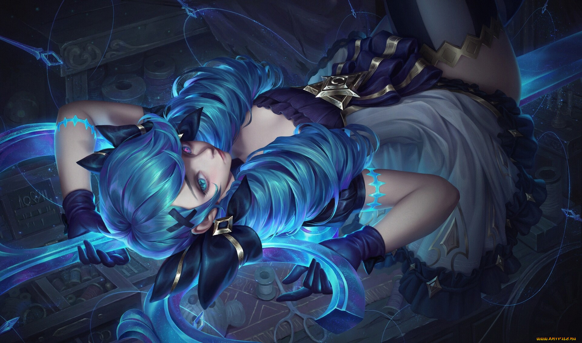  , league of legends, gwen, 